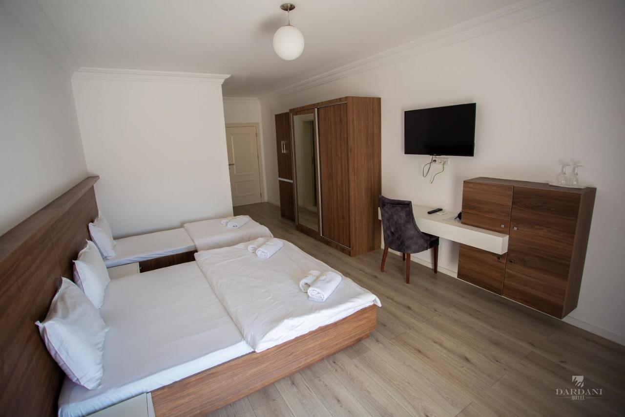 Hotel Dardani Titova Mitrovica Exterior foto